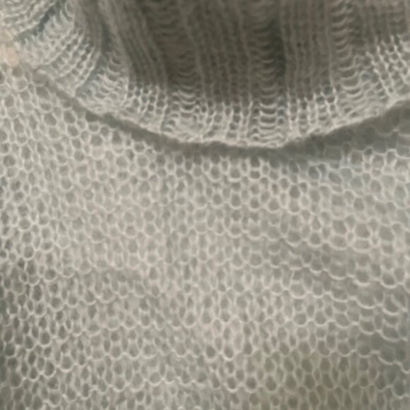 The Limited Ice Blue Mohair Sweater Size M - Picture 2 of 6